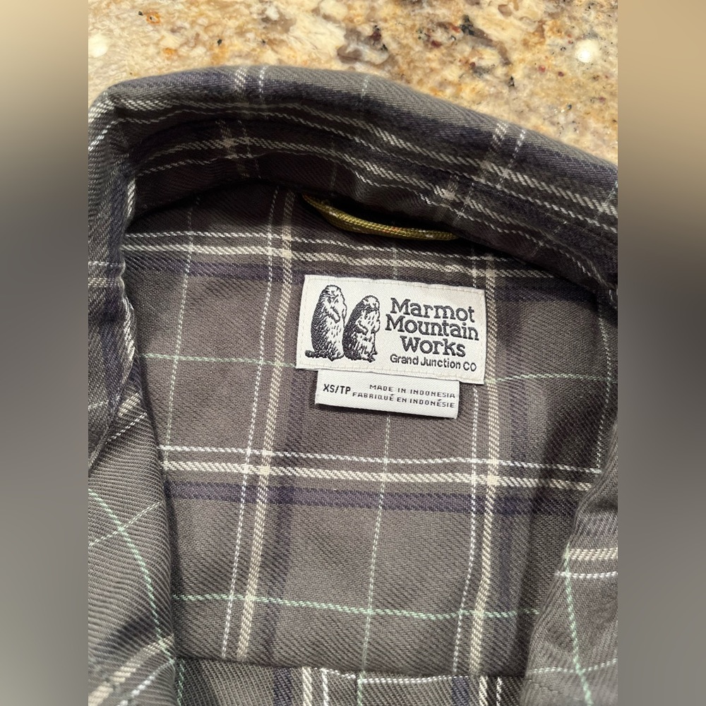 NWT Marmot Women Fairfax Boyfriend Midweight Flannel Shirt - Picture 11 of 13